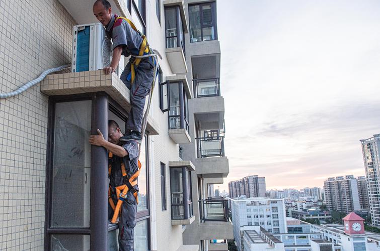 高空之境，清凉守护_高楼层空调维修的挑战与应对 家庭维修